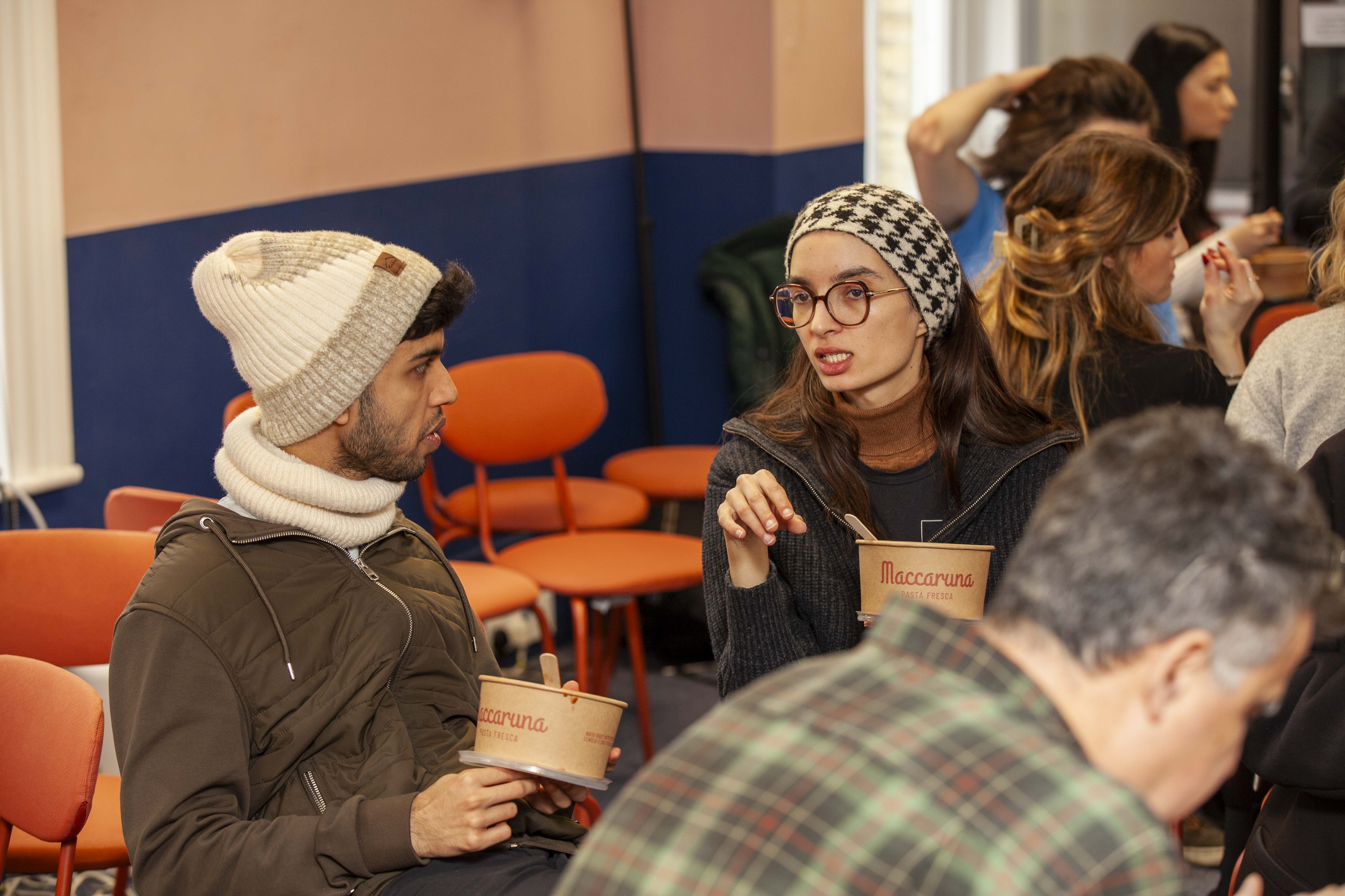 A presentation at Meridian, Cambridge